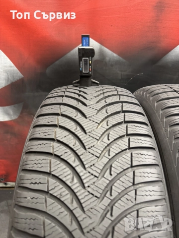 215 55 16, Зимни гуми, Michelin AlpinA4, 2 броя, снимка 4 - Гуми и джанти - 56216308