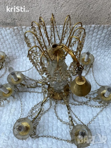 Czech Preciosa Boxemia,полилеи аплици, снимка 2 - Лампи за таван - 50454956