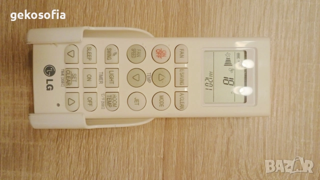 Дистанционно управление за климатик LG - използвано, снимка 4 - Климатици - 52805542