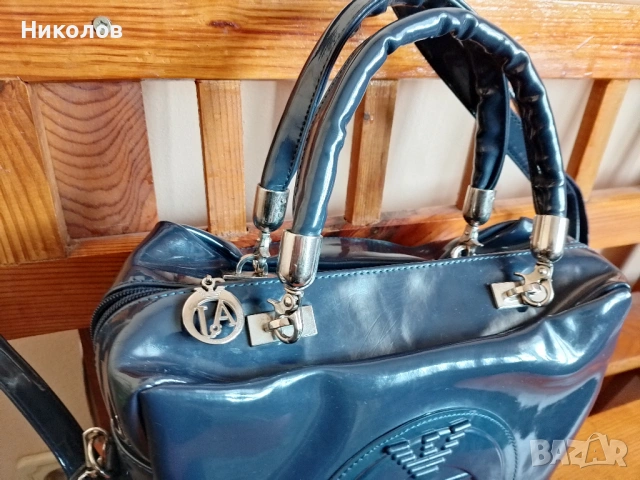 Чанта "Armani Jeans" "167€-91%=15€"!+Доставка!, снимка 2 - Чанти - 53138174