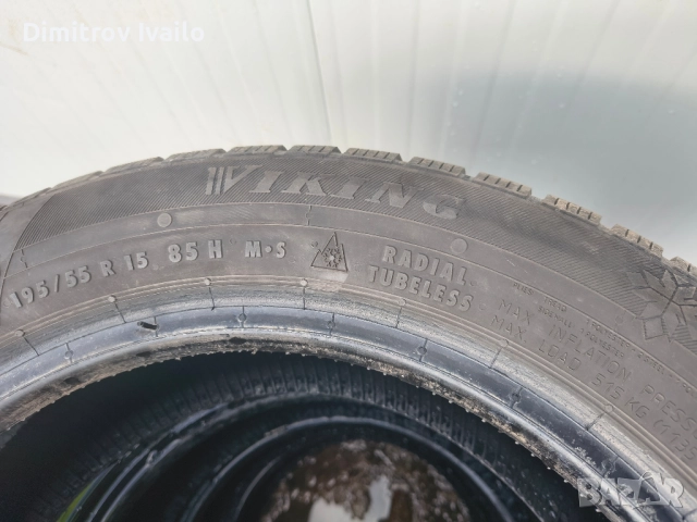 зимни гуми 195 55 15 , снимка 6 - Гуми и джанти - 52534268