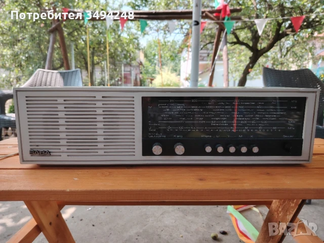 Старо радио SABA DUNAU M, снимка 1