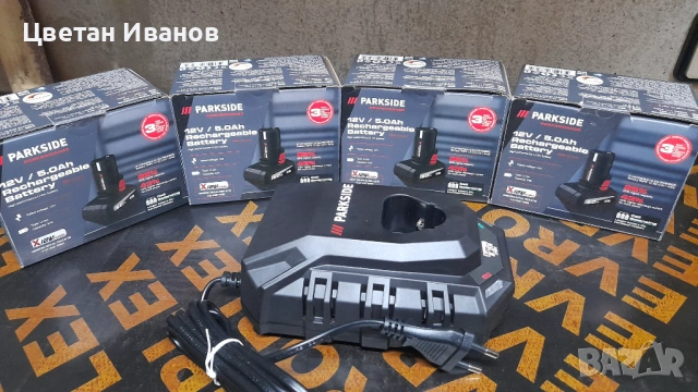 Батерия Parkside 12v - 5A, снимка 9 - Други инструменти - 53239176