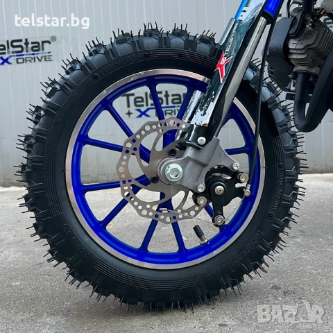 Детски кросов мотор 49 кубика Нов модел / DIRT BIKE 49cc с добавена функция "Лесен старт", снимка 7 - Мотоциклети и мототехника - 52424799