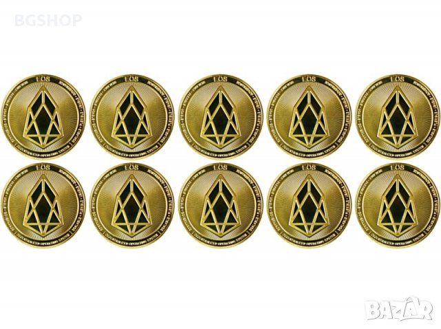 ЕОС Монета Златиста / EOS Coin Gold (EOS), снимка 8 - Нумизматика и бонистика - 31991602