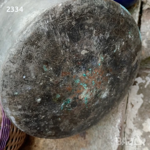 Меден съд с капак , снимка 2 - Антикварни и старинни предмети - 50990554