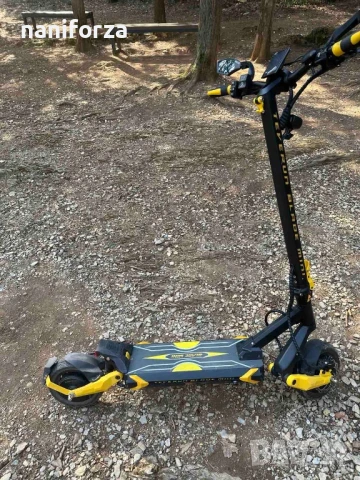 Тротинетка Teverun blade mini pro+каска BELL+яке+очила!, снимка 4 - Други спортове - 50494216