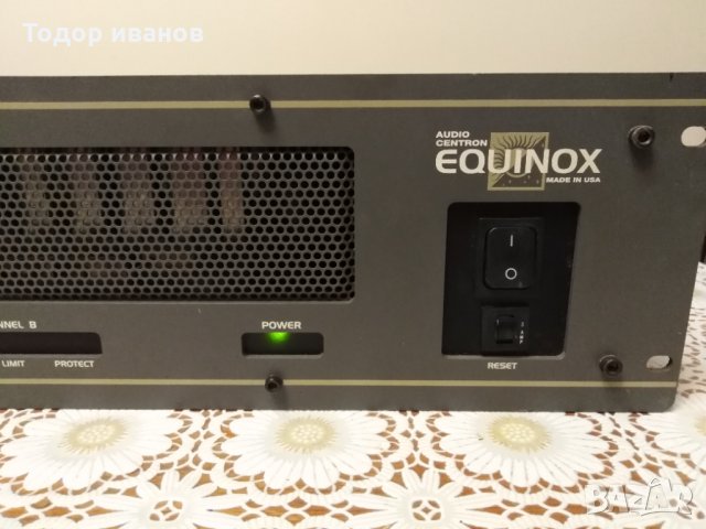 Equinox-mp600-power amp/usa/, снимка 4 - Ресийвъри, усилватели, смесителни пултове - 31457613