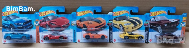 Колички Hot Wheels / Хот Уилс - 85 модела / 002, снимка 5 - Коли, камиони, мотори, писти - 51571249