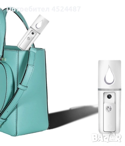 Нано овлажняващ пулверизатор за лице с отрицателни йони TV854, снимка 2 - Козметика за лице - 51450368