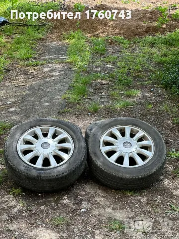 Лети джанти 16ц . 4×114.3 Центр.отвор 67.1 с зимни гуми Deytan 205/60 /16 KIA HYUNDAI , снимка 2 - Гуми и джанти - 50048823