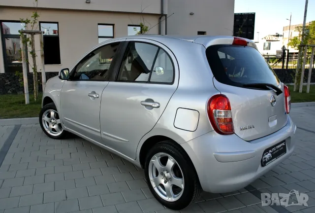 Nissan Micra 1.2i* РЕГИСТРИРАН* КЛИМАТРОНИК* АВТОПИЛОТ* ЕВРО 5, снимка 3 - Автомобили и джипове - 56047612