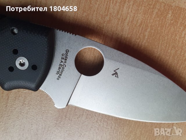 Сгъваем нож Spyderco Shaman, снимка 13 - Ножове - 42041550