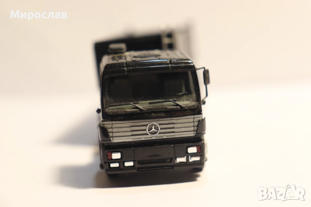 HERPA 1/87 H0 MERCEDES САМОСВАЛ ГОНДОЛА КАМИОН МОДЕЛ, снимка 4 - Колекции - 52772767