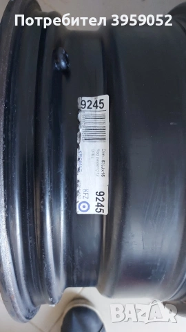 Стоманени джанти Opel Vectra  Astra Zafira, снимка 5 - Гуми и джанти - 53250460