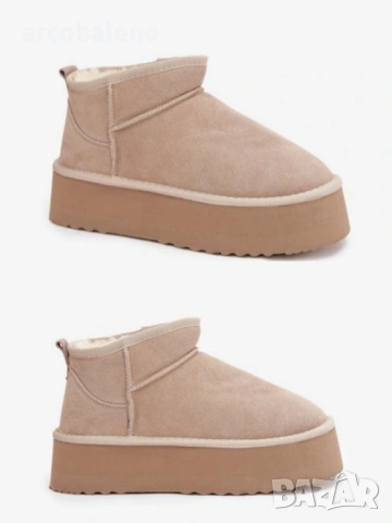 Дамски зимни боти от естествен велур Mairene, 3цвята , снимка 15 - Дамски боти - 53062957