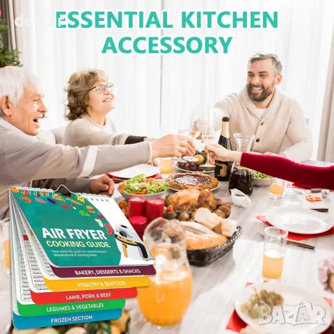 Ръководство за готвене във Air Fryer за готвене и пържене, снимка 7 - Други - 49856506
