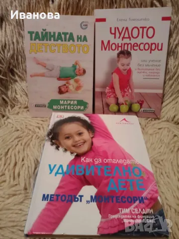 Монтесори-Възпитание на деца, снимка 2 - Специализирана литература - 50236008
