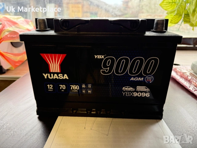Акумулатор Yuasa AGM 70AH