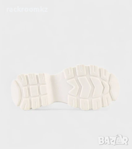 Дамски сандали с масивна платформа и декоративен акцент – 1055 WHITE, снимка 4 - Сандали - 51043544