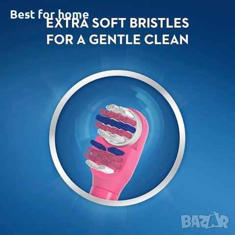 Детска четка за зъби Oral-B с батерии и меки влакна - Малката русалка , снимка 3 - Други - 51866990