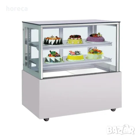 ПРОМОЦИЯ -10% Професионална сладкарска хладилна витрина – 280 л