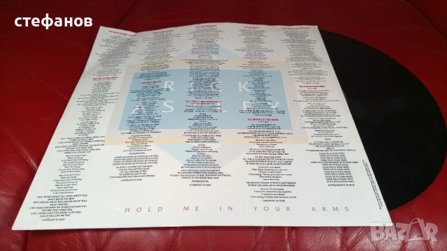 Дългосвиреща грамофонна плоча RICK ASTLEY hold me in your arms, Германия, снимка 4 - Грамофонни плочи - 51270134