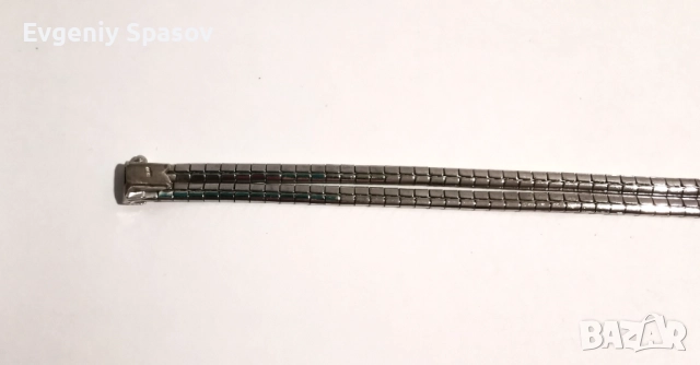 Сребърна Елегантна Гривна Винтидж Ръчна работа проба 800, снимка 8 - Гривни - 52649009