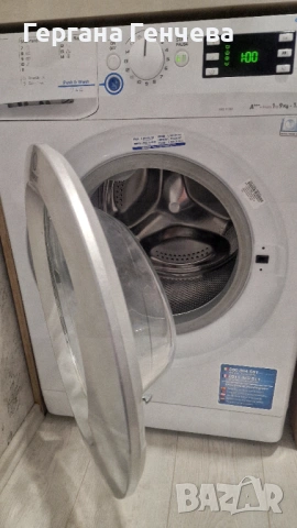 Продавам пералня Indesit, снимка 4 - Перални - 53249805