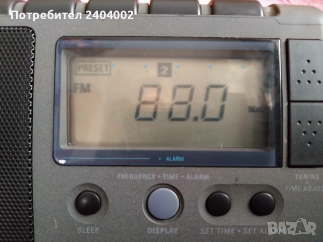 Радио часовник с аларма Philips AE2340/00, снимка 7 - Други - 52773821