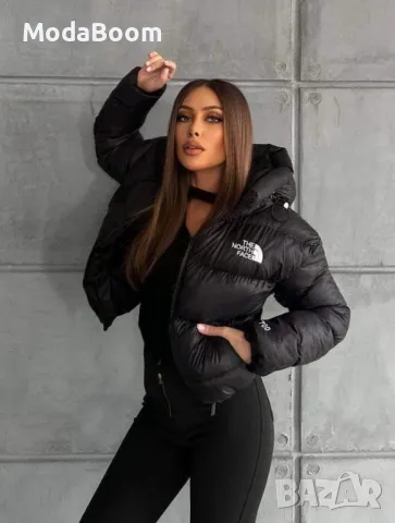 The North Face черно късо дамско яке 