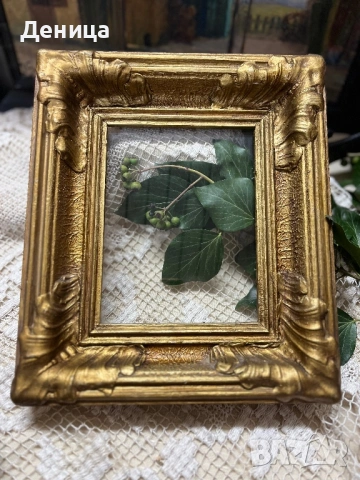 Стари рамки за снимки Размери-24/27 см и размер на мястото за снимка-16.5/12.5 см 