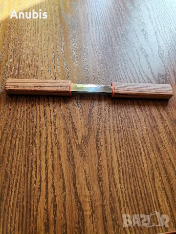 ножове от цяло пърче метал с кожени калъфи , снимка 15 - Ножове - 47814466