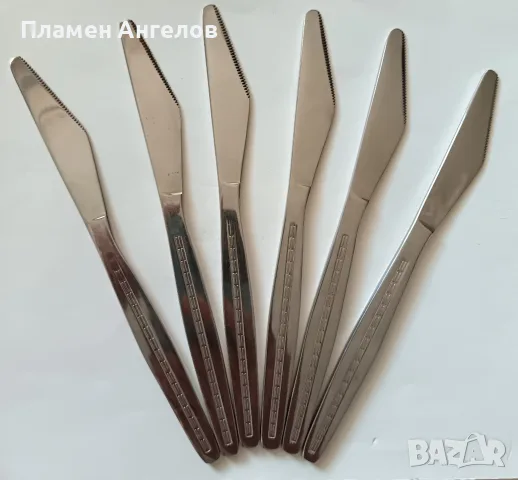 Комплект от 6 броя ножове/ножчета"Сърп и чук" Велико Търново , снимка 3 - Прибори за хранене, готвене и сервиране - 55828637