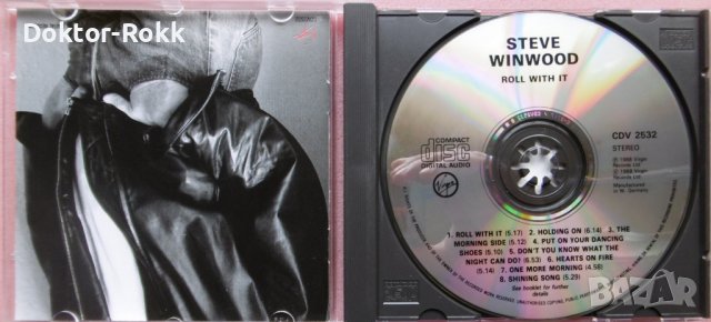 Steve Winwood – Roll With It (1988, CD), снимка 3 - CD дискове - 38400543