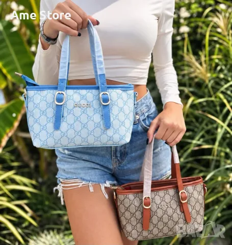 Чанти Gucci с дълга дръжка, снимка 2 - Чанти - 56165474