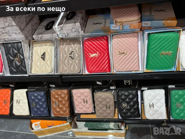 Guess👝Coach👛Prada👝Chanel👛Yves Saint Laurent👛LV👛Gucci👛Chanel Дамско Портмоне С Кутия Код E129, снимка 6 - Портфейли, портмонета - 50233018