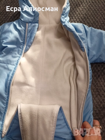 Бебешки зимен гащеризон, снимка 2 - Бебешки гащеризони - 52720060