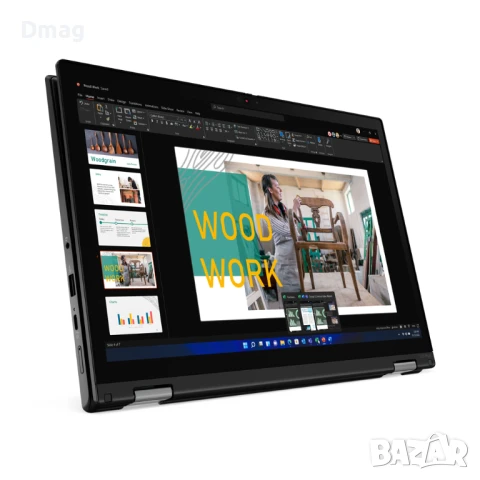 13.3" тъч ThinkPad L13 Yoga / i5-1235U / 16GB / 512GB SSD / Win11 Pro, снимка 8 - Лаптопи за работа - 50810816