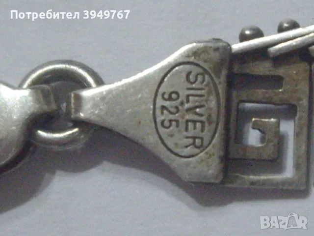 Старо сребърно колие., снимка 4 - Колиета, медальони, синджири - 49315638