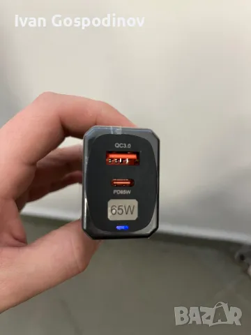 65W fast charger, снимка 3 - Оригинални зарядни - 48586867