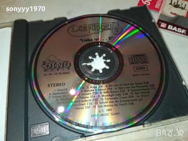 FLIPPERS ORIGINAL CD-MADE IN GERMANY 2802251757, снимка 2 - CD дискове - 49316747