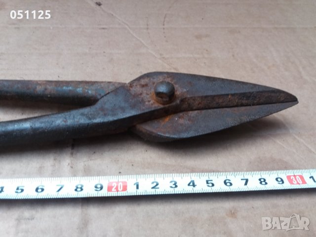 стара ножица за рязане на ламарина , снимка 7 - Антикварни и старинни предмети - 31681633