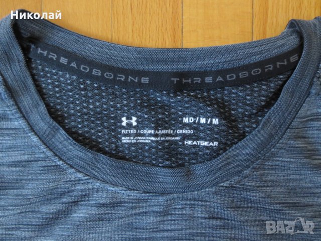 under armour threadborne seamless t-shirt, снимка 5 - Тениски - 29953015