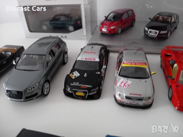 Audi Quattro, A4, V8 1:43 Schabak, Looksmart, Minichamps, Lambo, снимка 10 - Колекции - 51744852