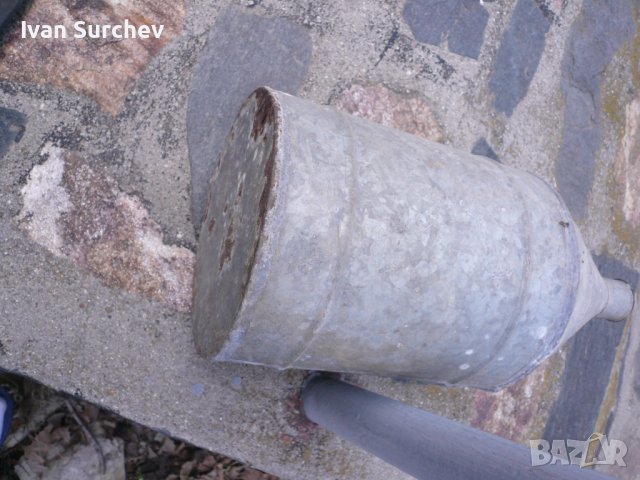 възрожденски метален гюм за мляко и те4ности, снимка 10 - Антикварни и старинни предмети - 40269312