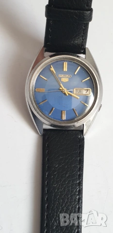 Мъжки часовник Seiko 5 Automatic, снимка 4 - Антикварни и старинни предмети - 54293186