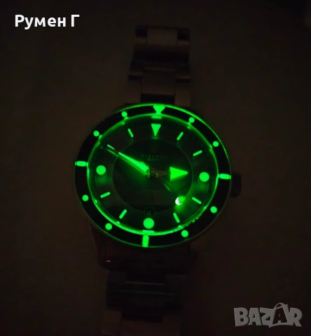 Перфектен швейцарски дайвър Direnzo DRZ03, автомат, пълен комплект, бартер, снимка 2 - Мъжки - 54148831