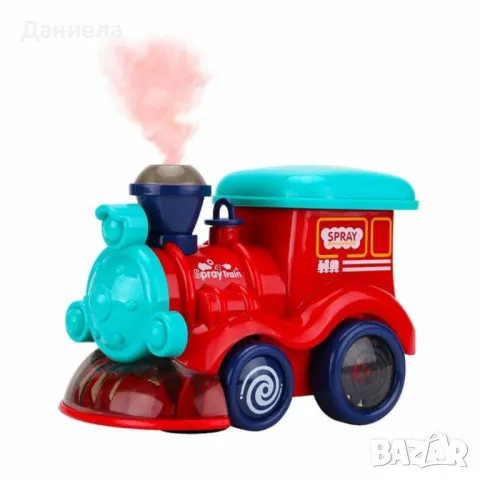 🚂 Спрей влакче със светлини, музика и водна мъгла! 🎶💦, снимка 2 - Музикални играчки - 49303350
