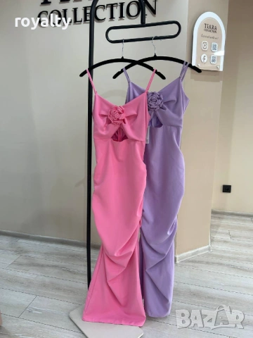 Нови Стилни Дамски Рокли Различни Цветове 